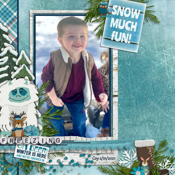 A Wee Bit Frosty by Clever Monkey Graphics
