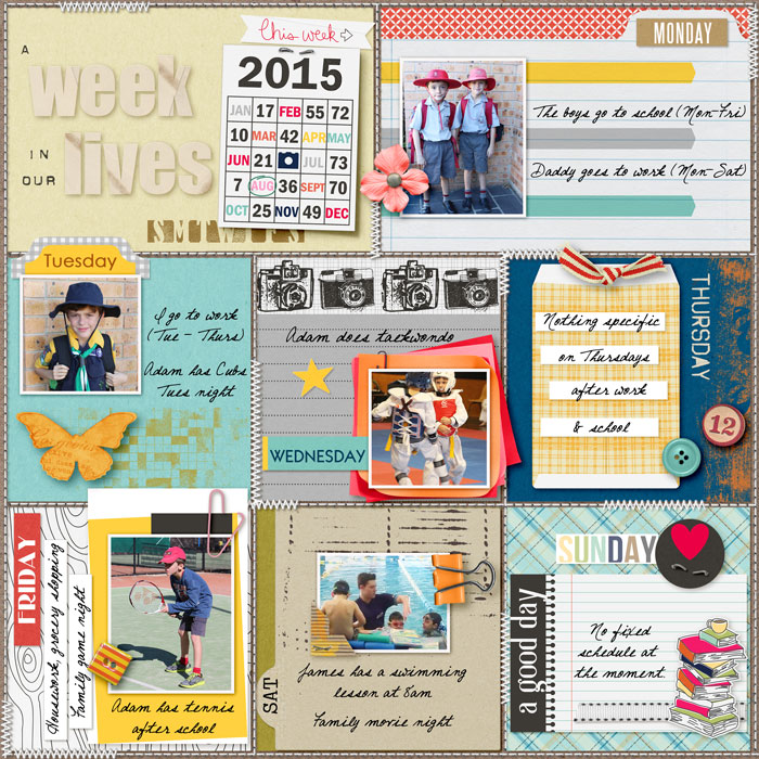 A Week in Our Lives
