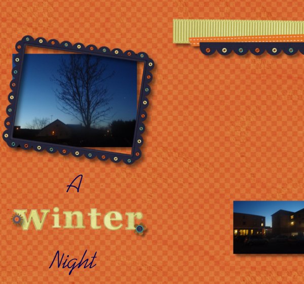 A winter night