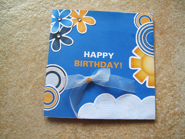 A wish in yellow and blue