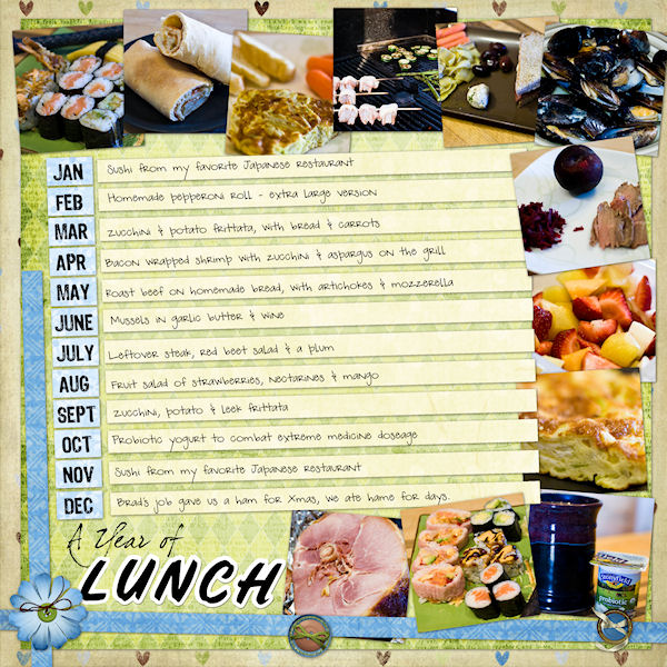 A Year of Lunch