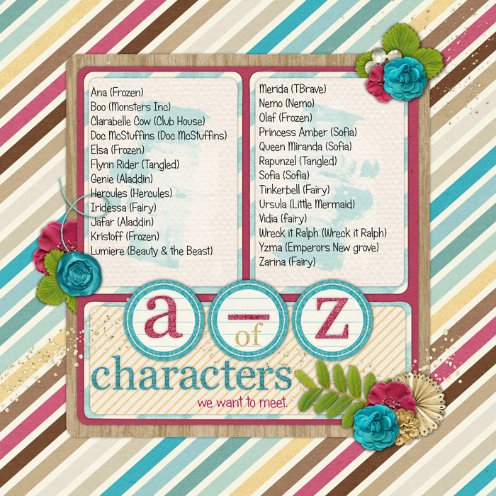 a-z characters