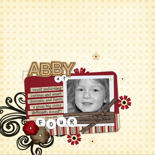 Abby at 4