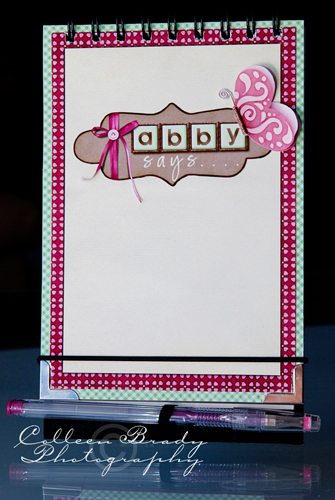 Abby Says Notebook