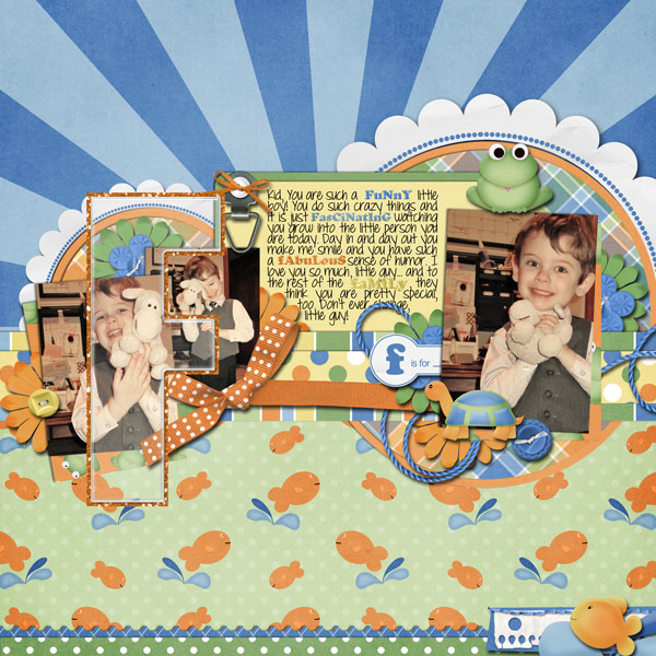 ABC Book of you - letter F