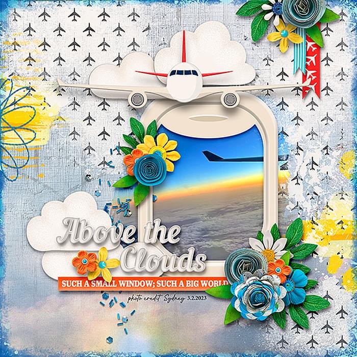 Above the clouds