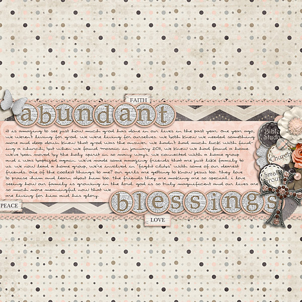 Abundant Blessings
