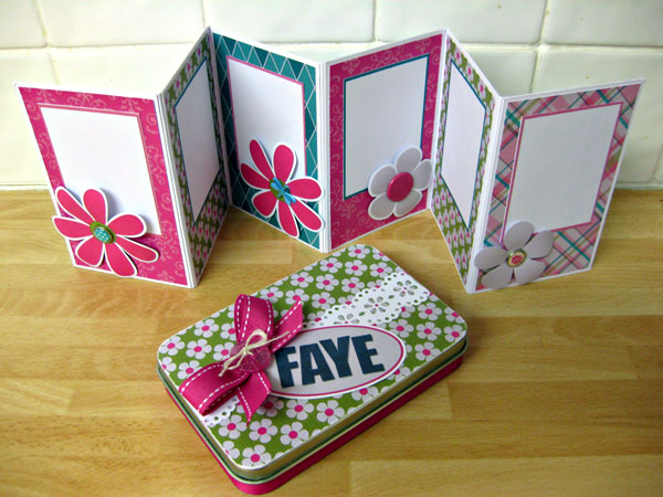 Accordian Album and Tin