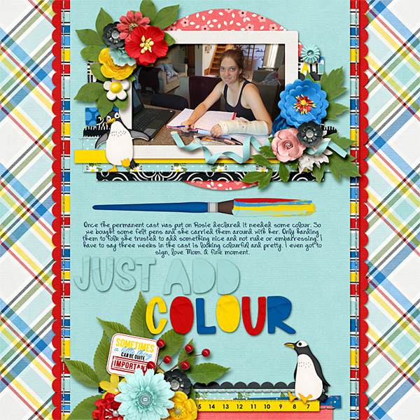 Add colour