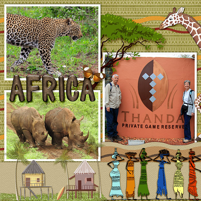 Africa - left side