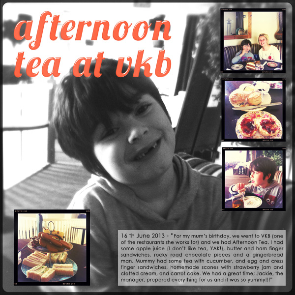 Afternoon Tea at VKB