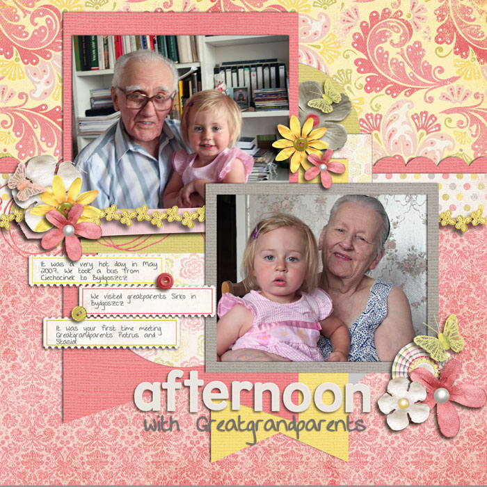 Afternoon with Greatgrandparents