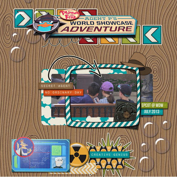 Agent P's World Showcase Adventure