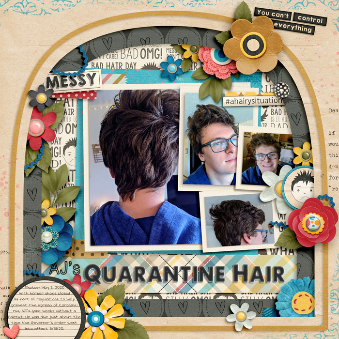 AJ's Quarantine Hair