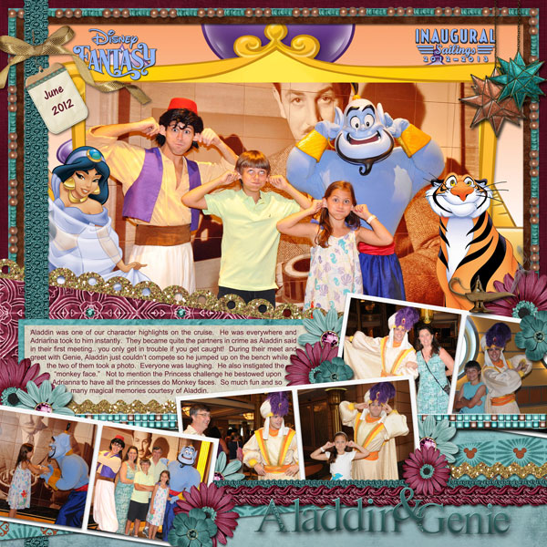 Aladdin and Genie Monkey Faces