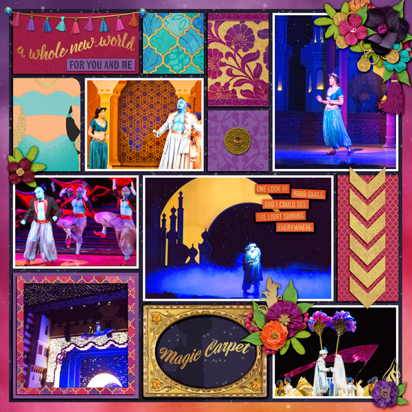 Aladdin Musical - right side