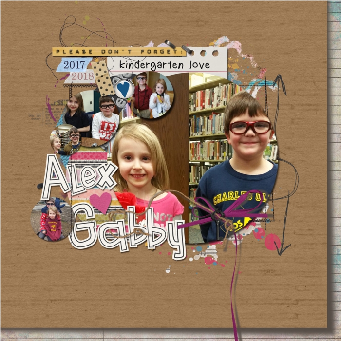 Alex & Gabby Kindergarten Love