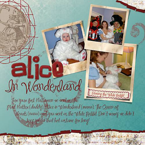 Alice in Wonderland and The White Rabbit