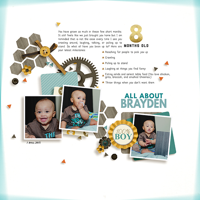 All About Him @ 8 Months