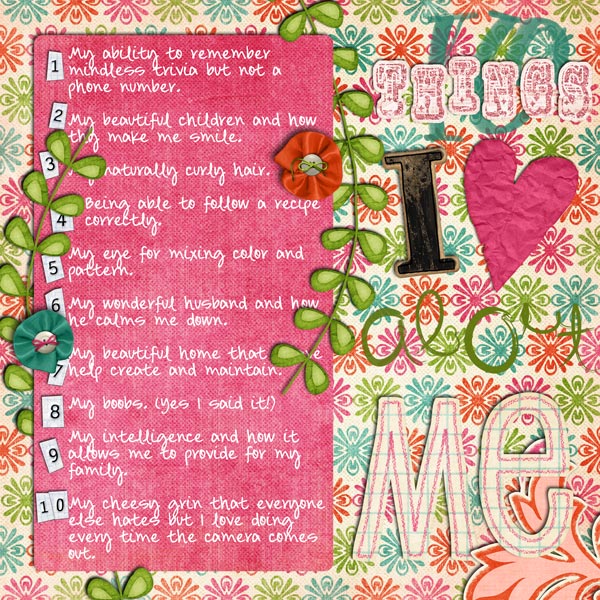 All About Me: 10 Things