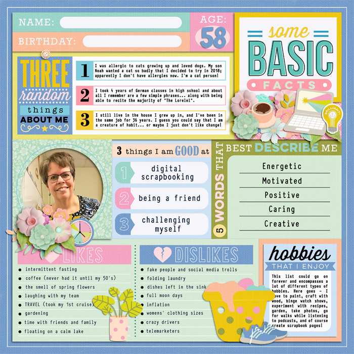 All About Me - Basic Facts