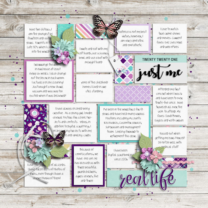 All About Me \ Birthday Challenge