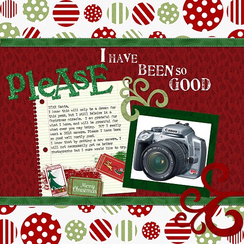 All I want for Chirstmas
