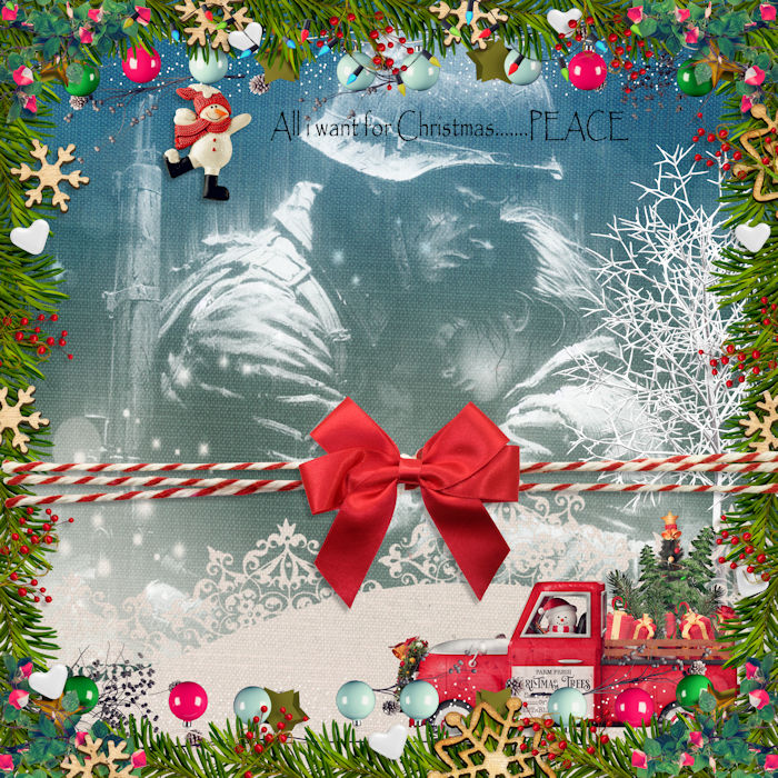 All i want for Christmas .....PEACE