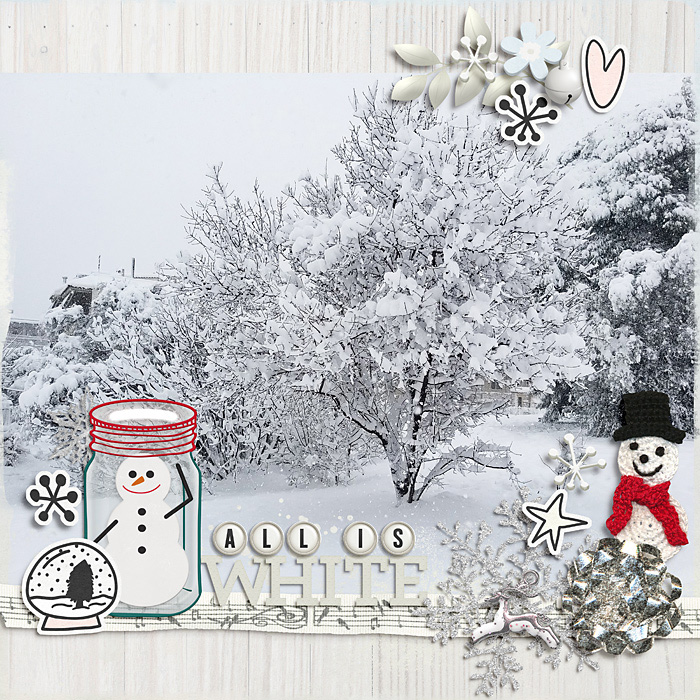 All is white