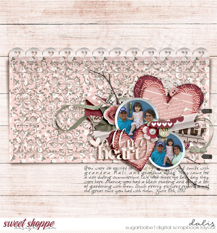 all of my heart - Challenge #6a