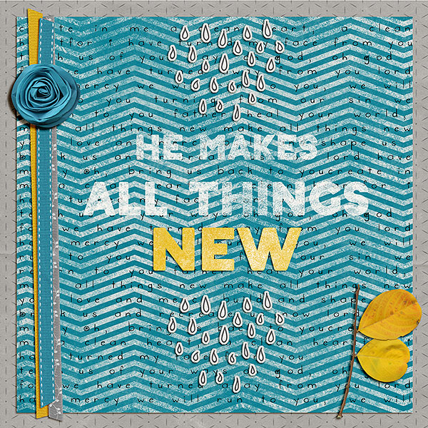 All Things New