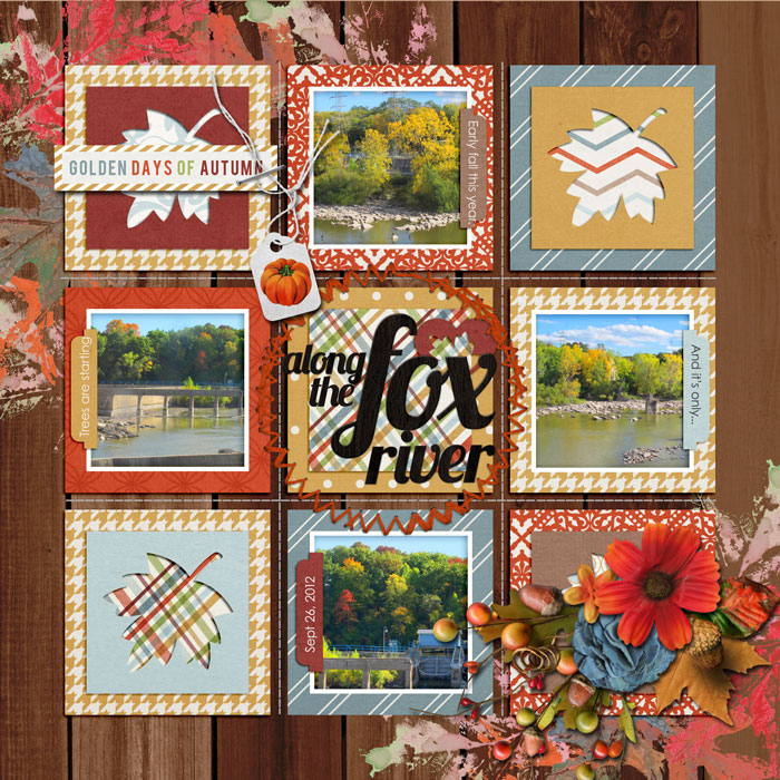 along the fox river