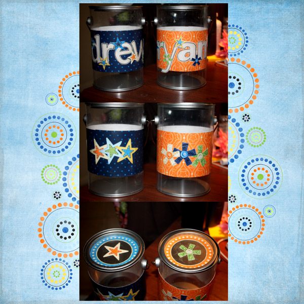 Altered Paint Cans