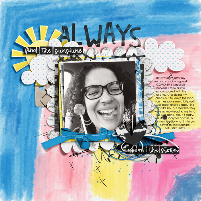 Always find the sunshine - Inspired by Challenge