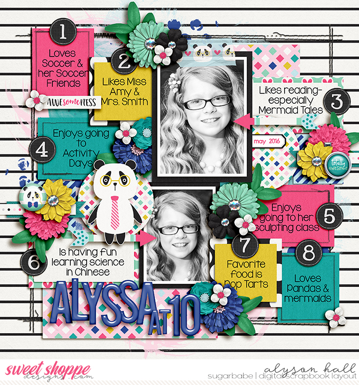 Alyssa at 10
