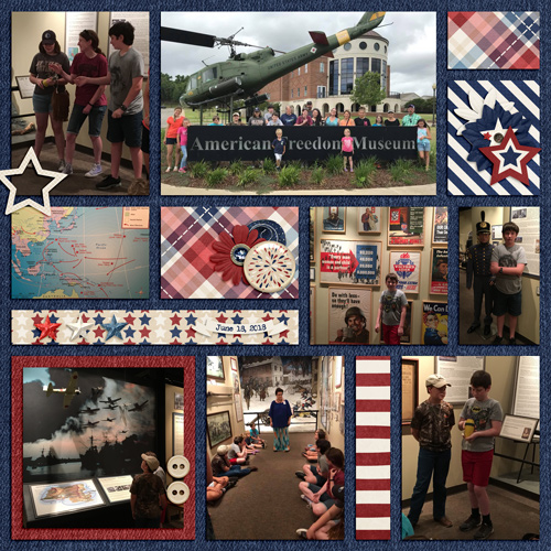 American Freedom Museum Page One