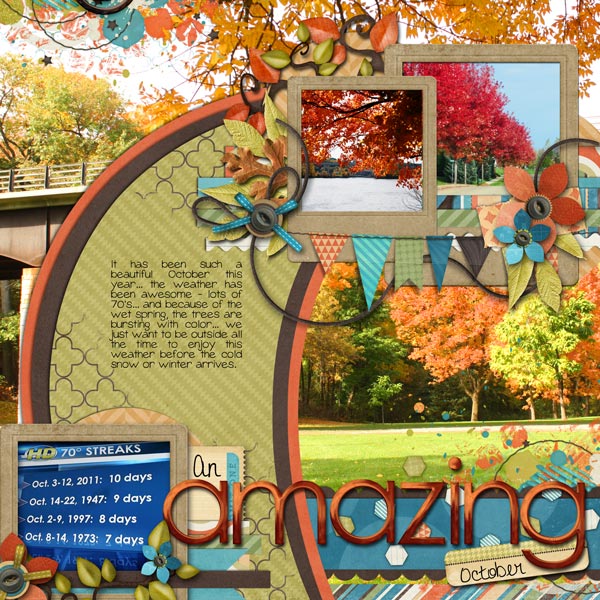 an amazing october