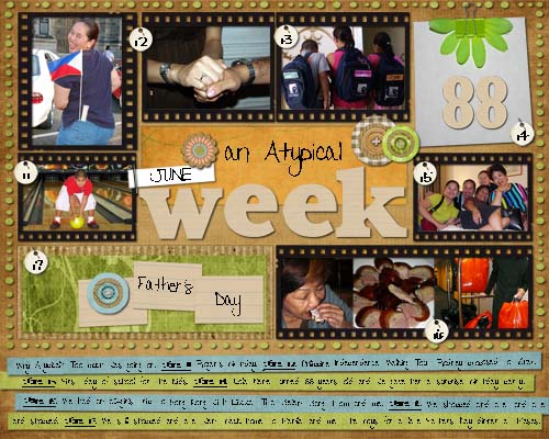 An Atypical June Week