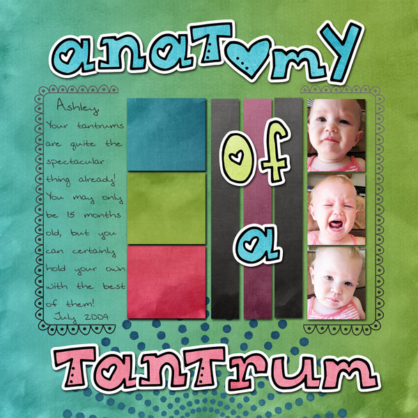 Anatomy of a Tantrum