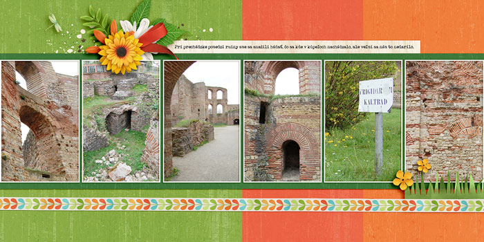 Ancient spa ruins, Trier