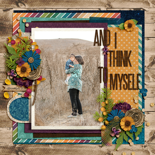 And I think to myself