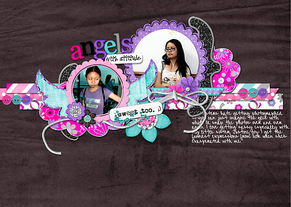 Angels with Attitude! (sweet too. :)