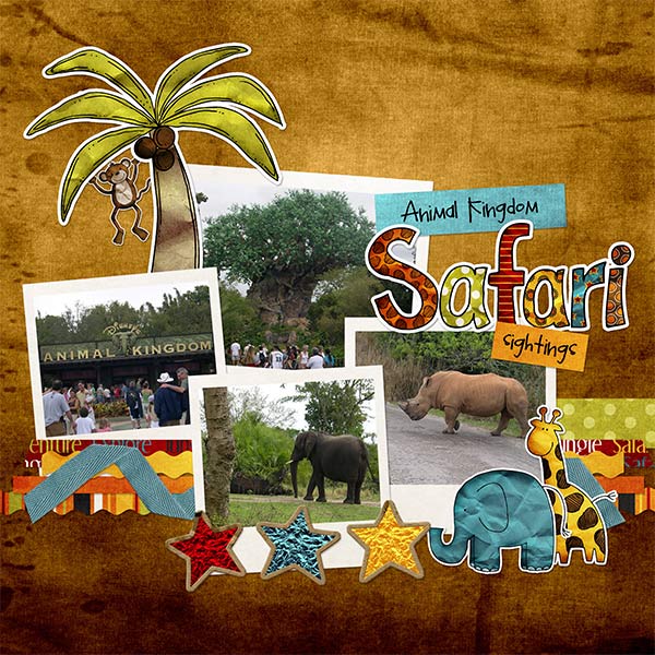 Animal Kingdom Safari Sightings