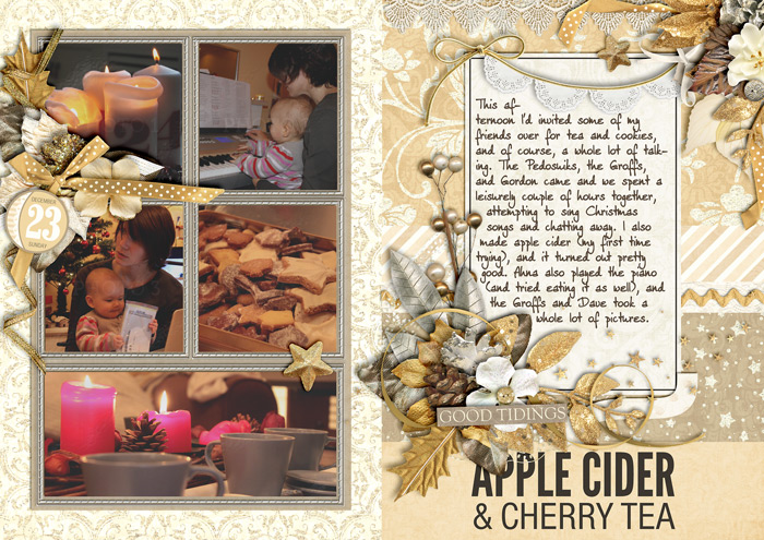 Apple Cider & Cherry Tea (December Daily)