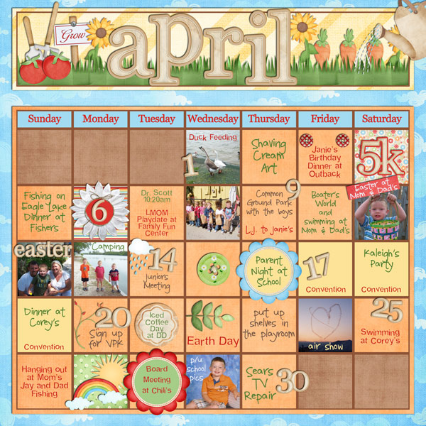April 2009 Recap