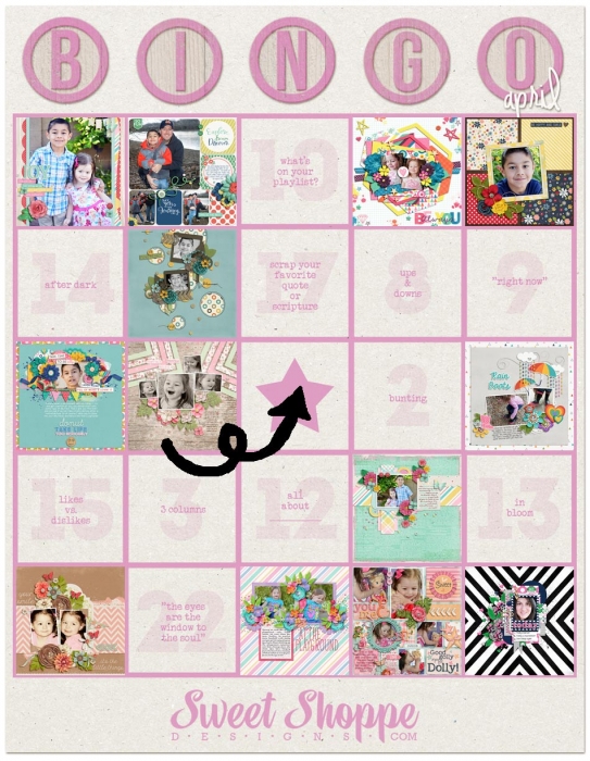 April Bingo Card