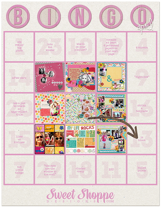 April Bingo Card