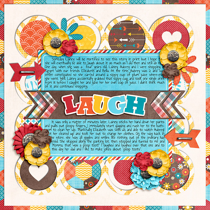 April Bingo Challenge #17: Scrap something funny