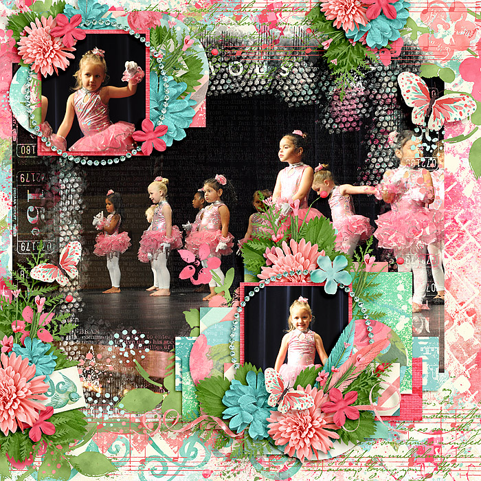 April Bingo Challenge #19: Mashup: Artsy & Florals