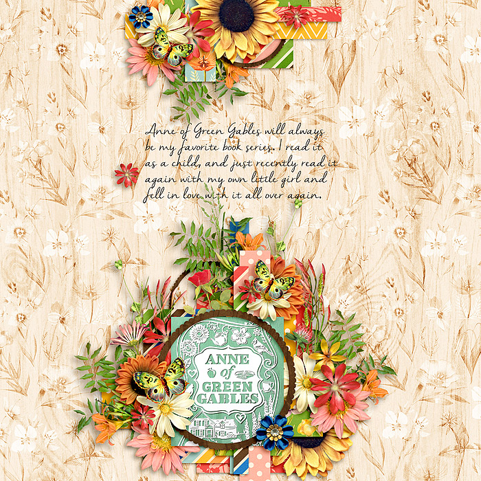 April Bingo Challenge #21: Scrap a Favorite Book, Author or Series